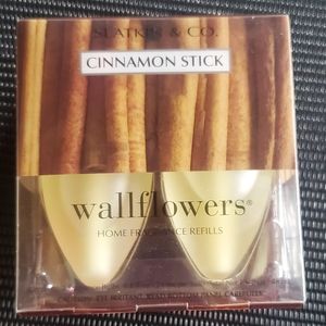 SKATKIN & CO. WALLFLOWERS REFILLS IN CINNAMON STICK. NEW IN BOX.